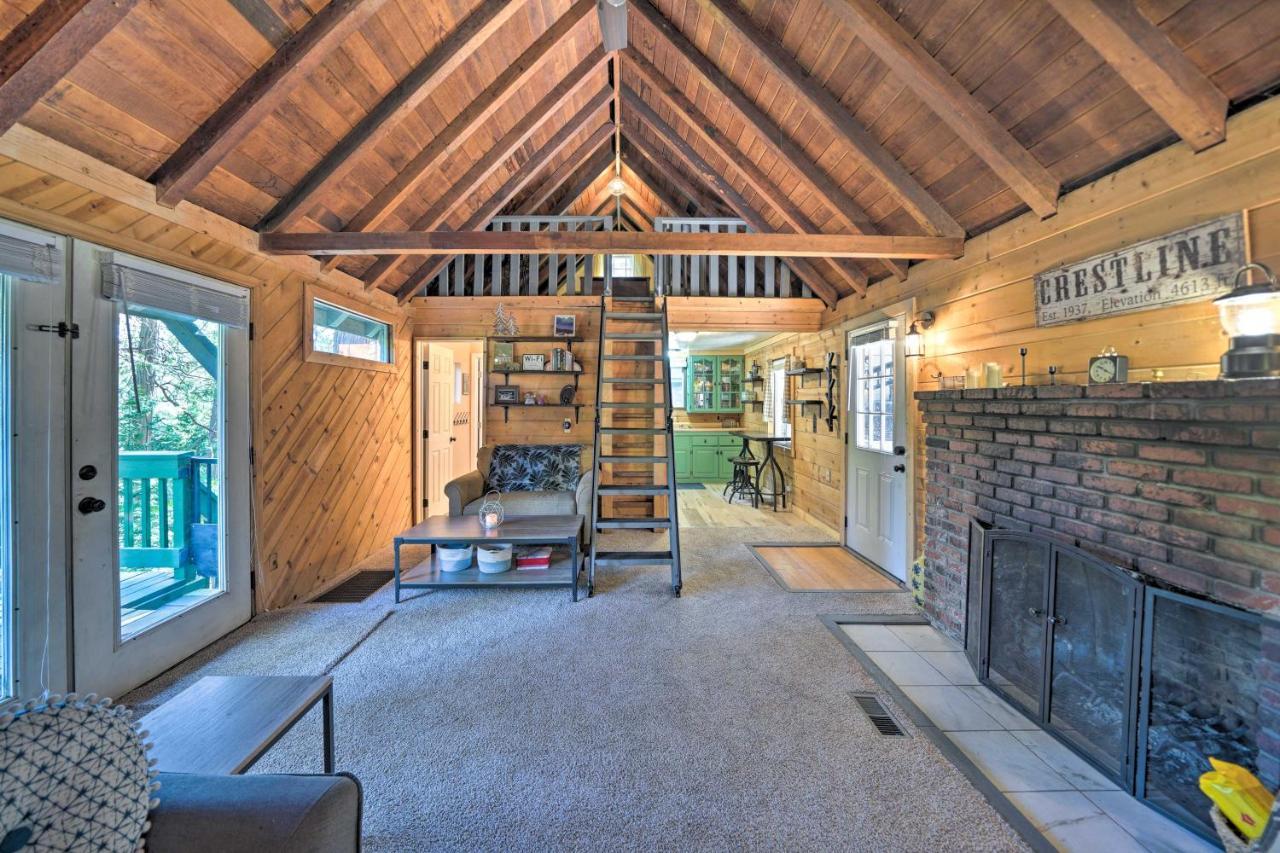 Вилла Crestline Cabin About 1 Mi To Lake, Town, Trails! Экстерьер фото